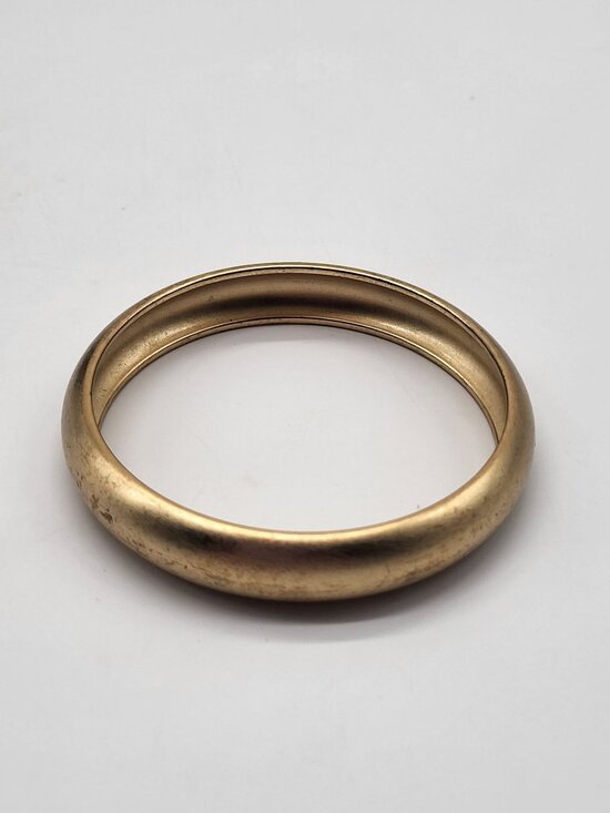 Roberta Chiarella Jewelry - Vintage Roberta Chiarella Gold Tone Bangle Bracelet Minimalist *Read